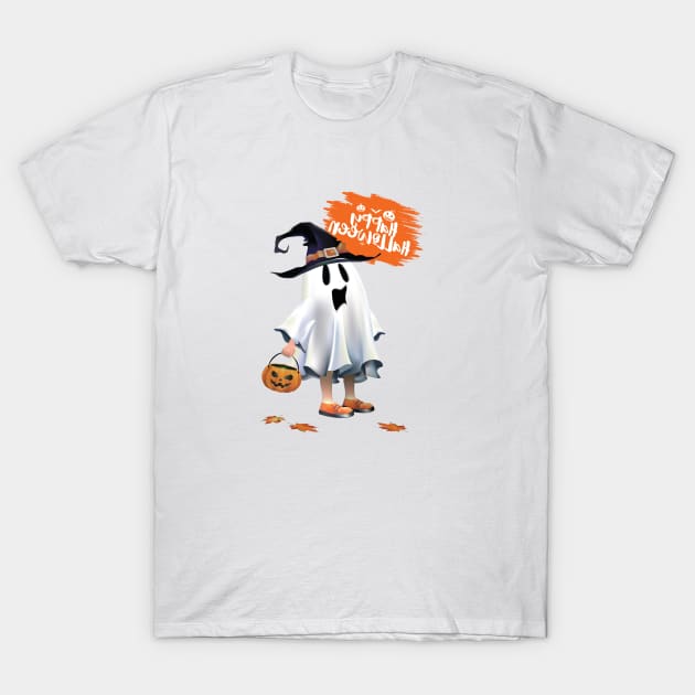 Happy Halloween T-Shirt by hcreativeart